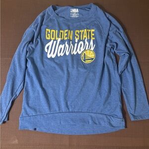 Golden State Warriors long sleeve T-shirt, girls large